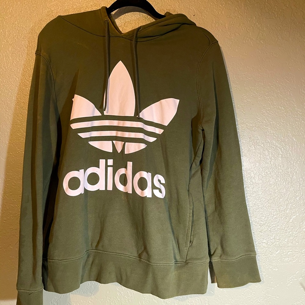 Women’s Adidas Hoodie Army Green